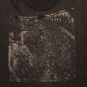 Rare subhumans UK distressed tank